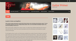 Desktop Screenshot of guitarprimer.com